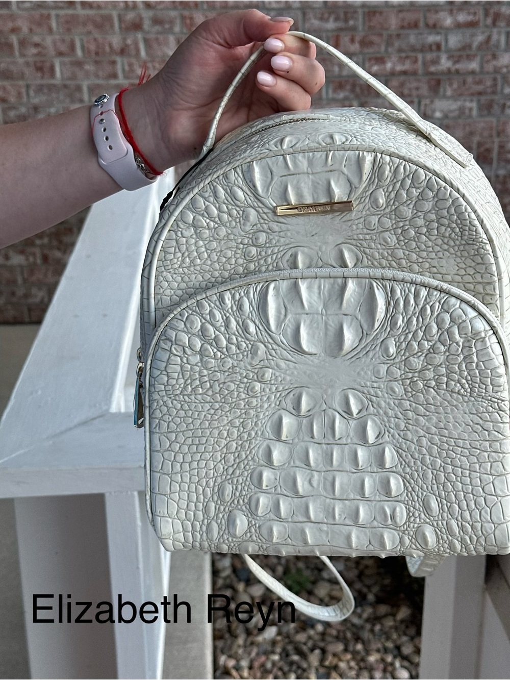 Brahmin Chelcy backpack coconut milk Melbourne new with tags